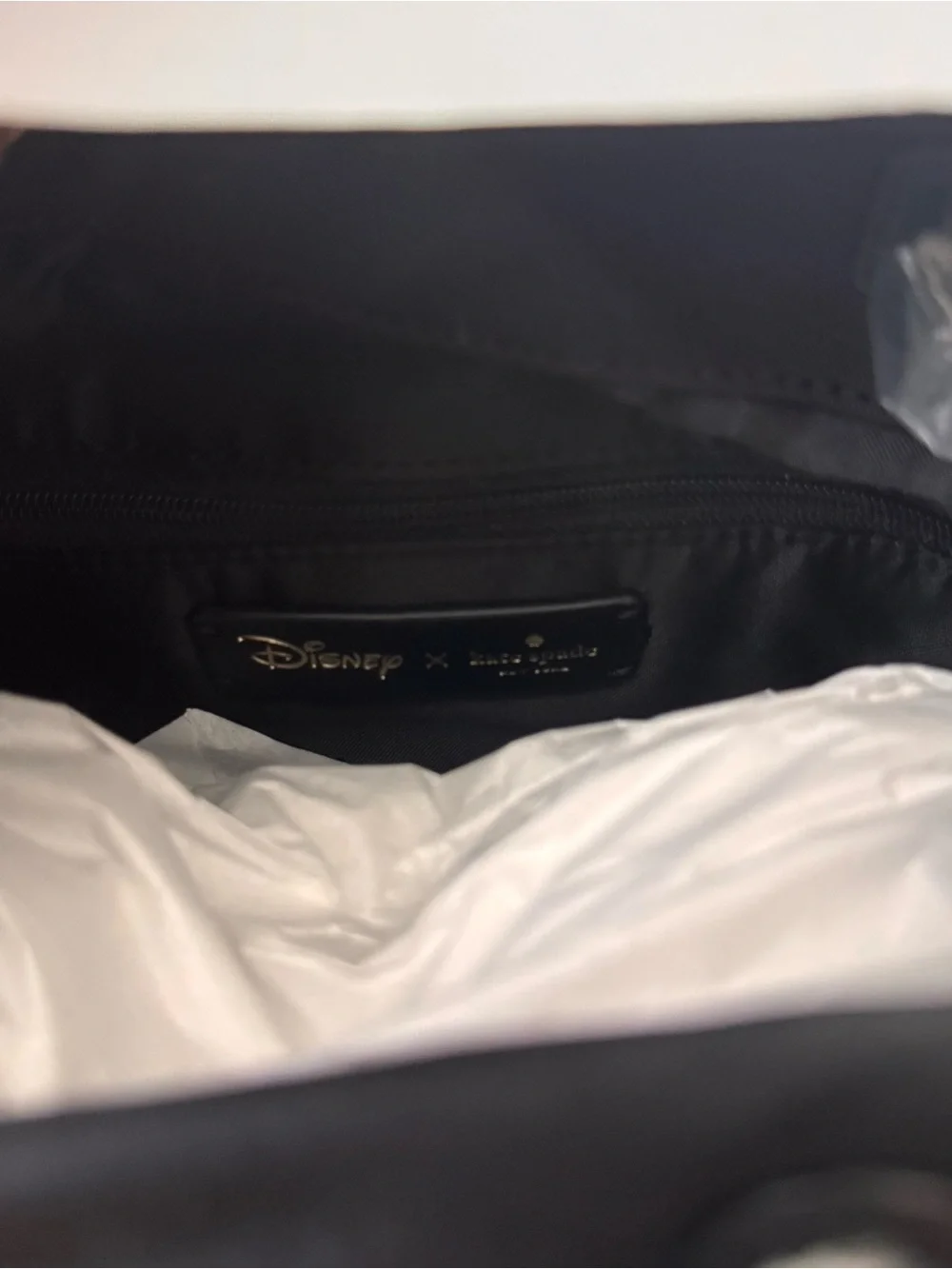 Disney X Kate Spade New York Black Minnie Mouse 3D Flap Minnie Backpack